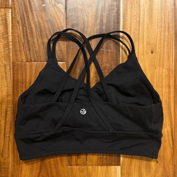 Strappy Longline Sports Bra - Picture 3 of 5